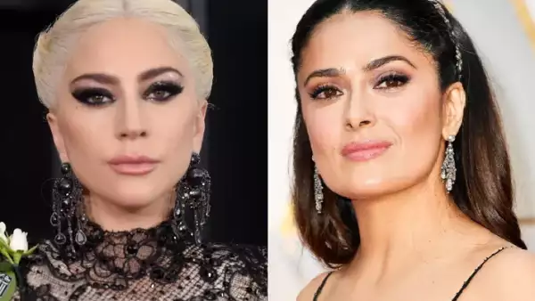 Lady Gaga y Salma Hayek.