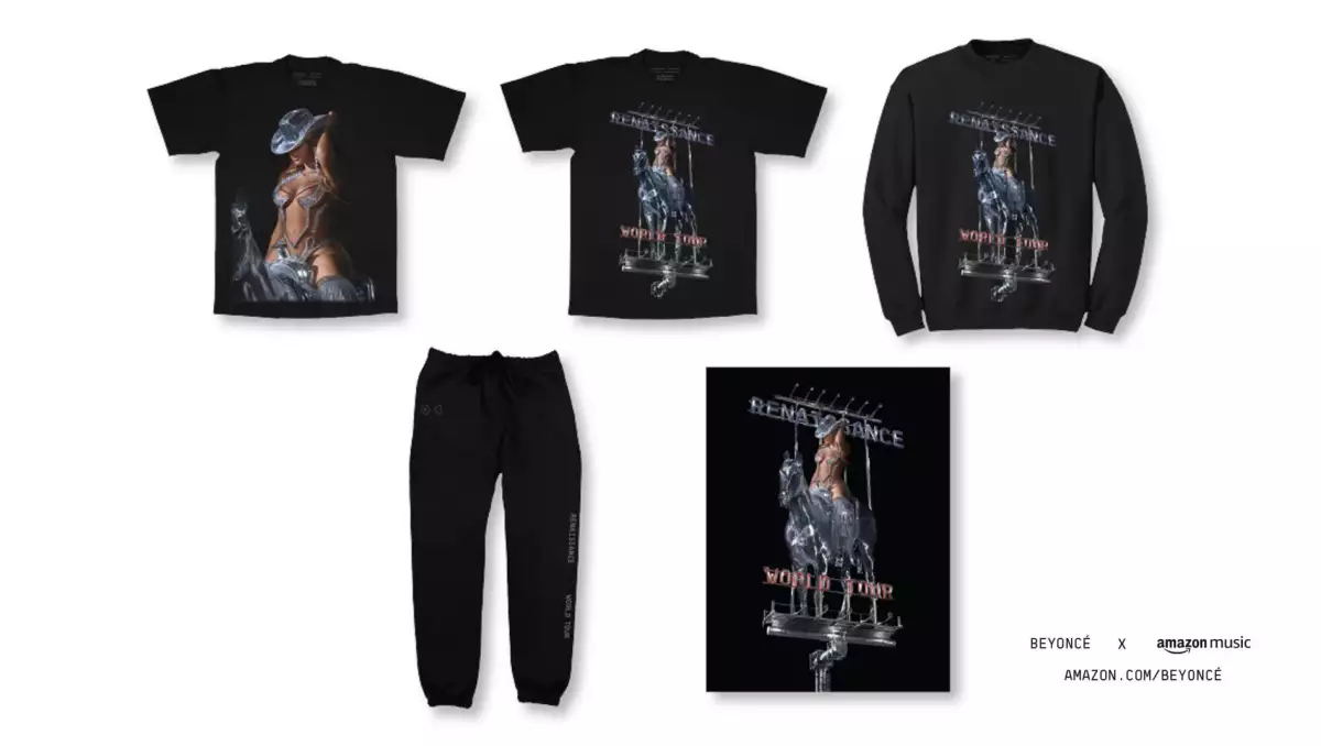 Beyoncé se alía con Amazon Music para que su merch pueda llegar a todos sus fans.