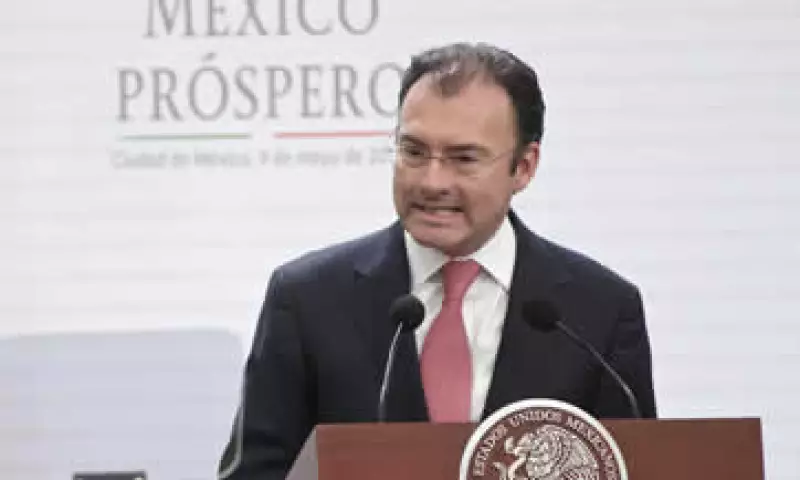 El Bancomext hará el anuncio formal del acuerdo, dijo Luis Videgaray. (Foto: Cuartoscuro)