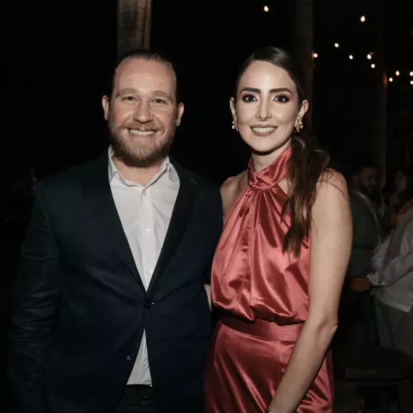 Santiago Taboada y Fernanda Chávez