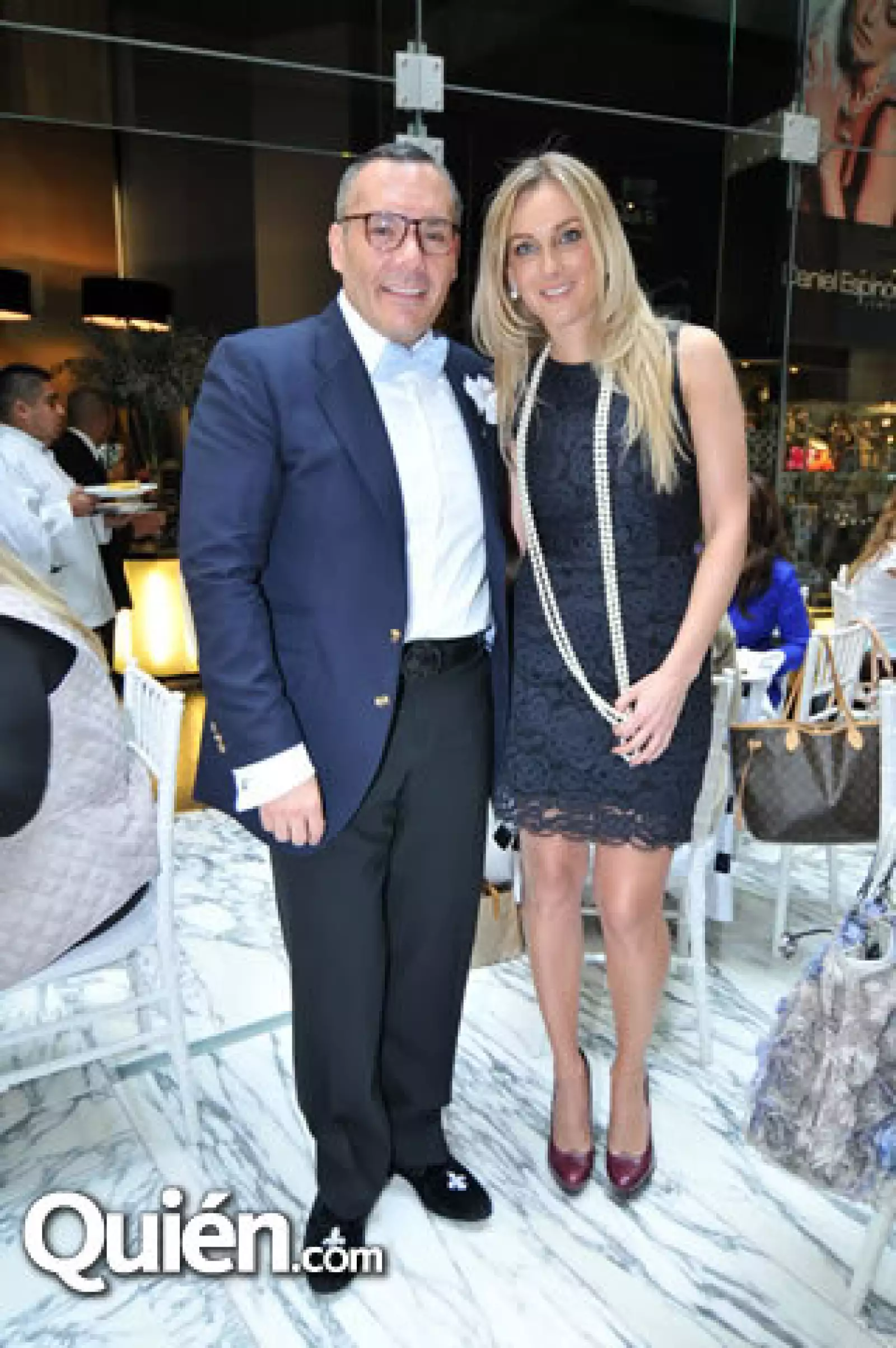 Daniel Espinosa y Sharon Margain