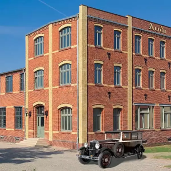 El Museo August Horch, que muestra la historia de Audi, está en el mismo edificio donde se fundo la empresa.