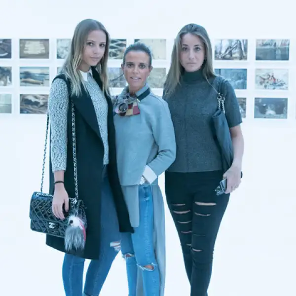 Lourdes Sámano, Fátima Seco y Carla Álvarez