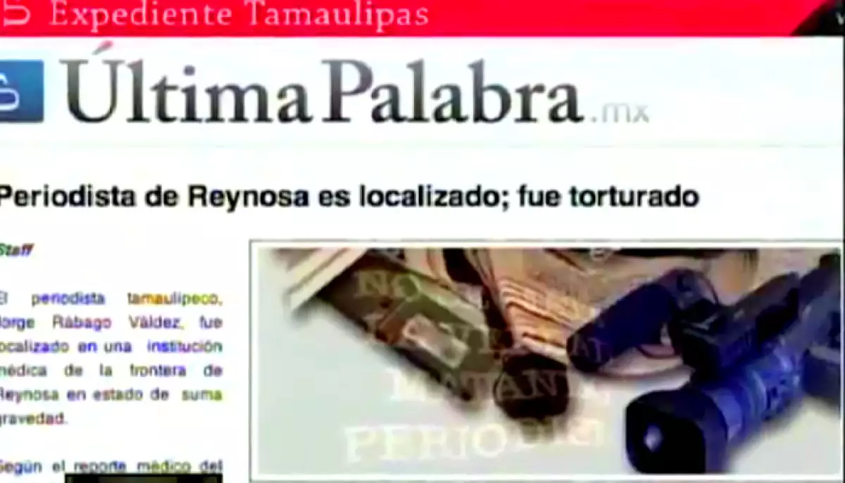 Periodistas en peligro