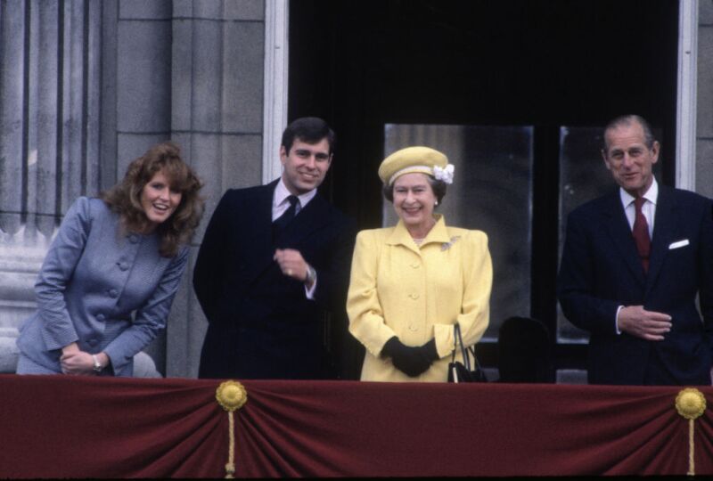 Sarah Ferguson y el duque de Edimburgo