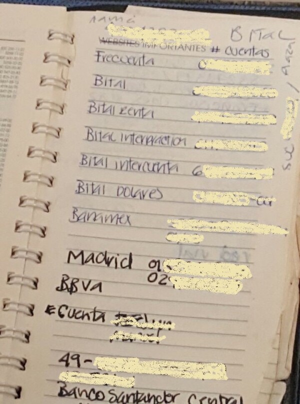 Cuentas bancarias