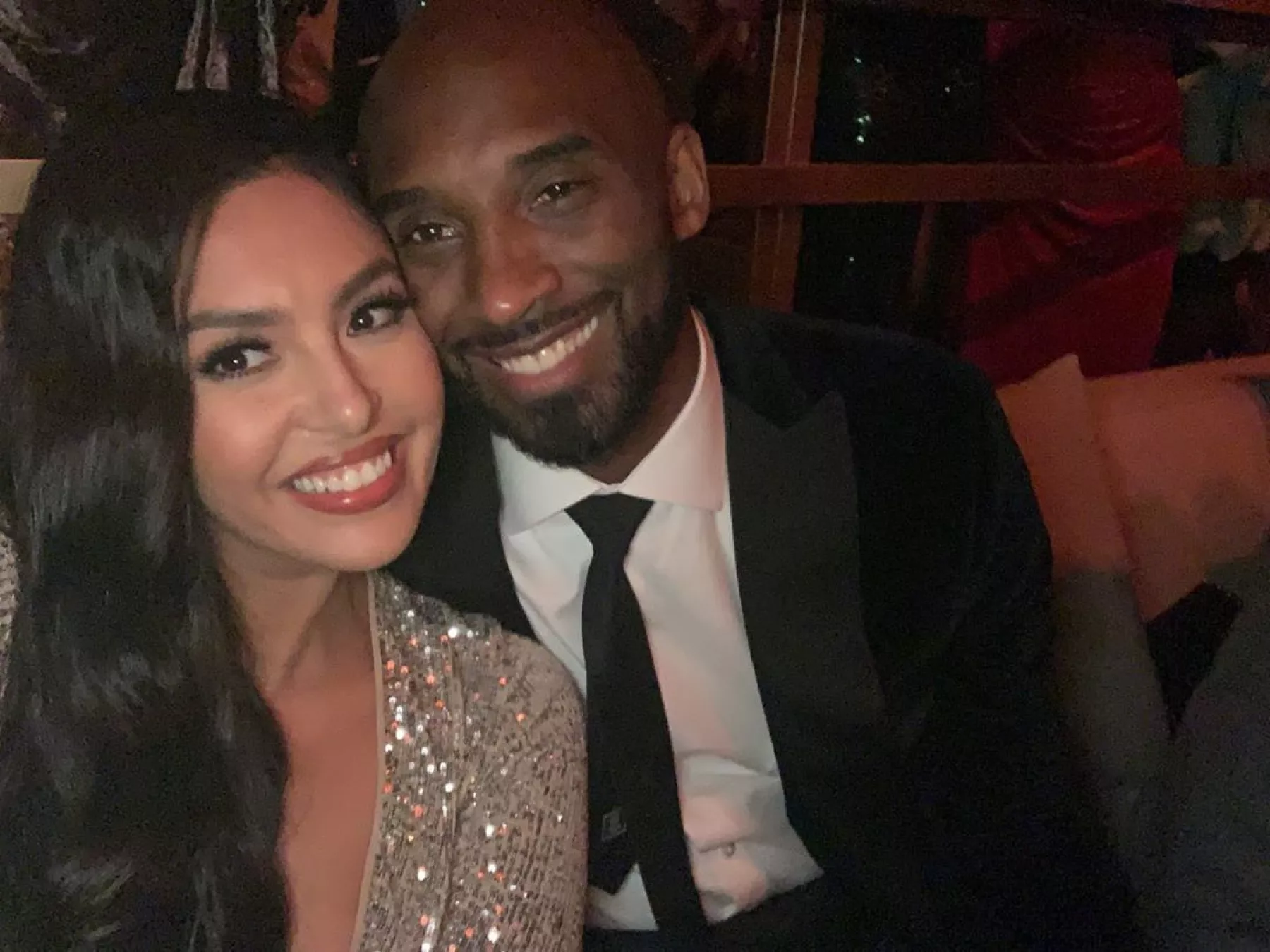 Vanessa Bryant y Kobe Bryant