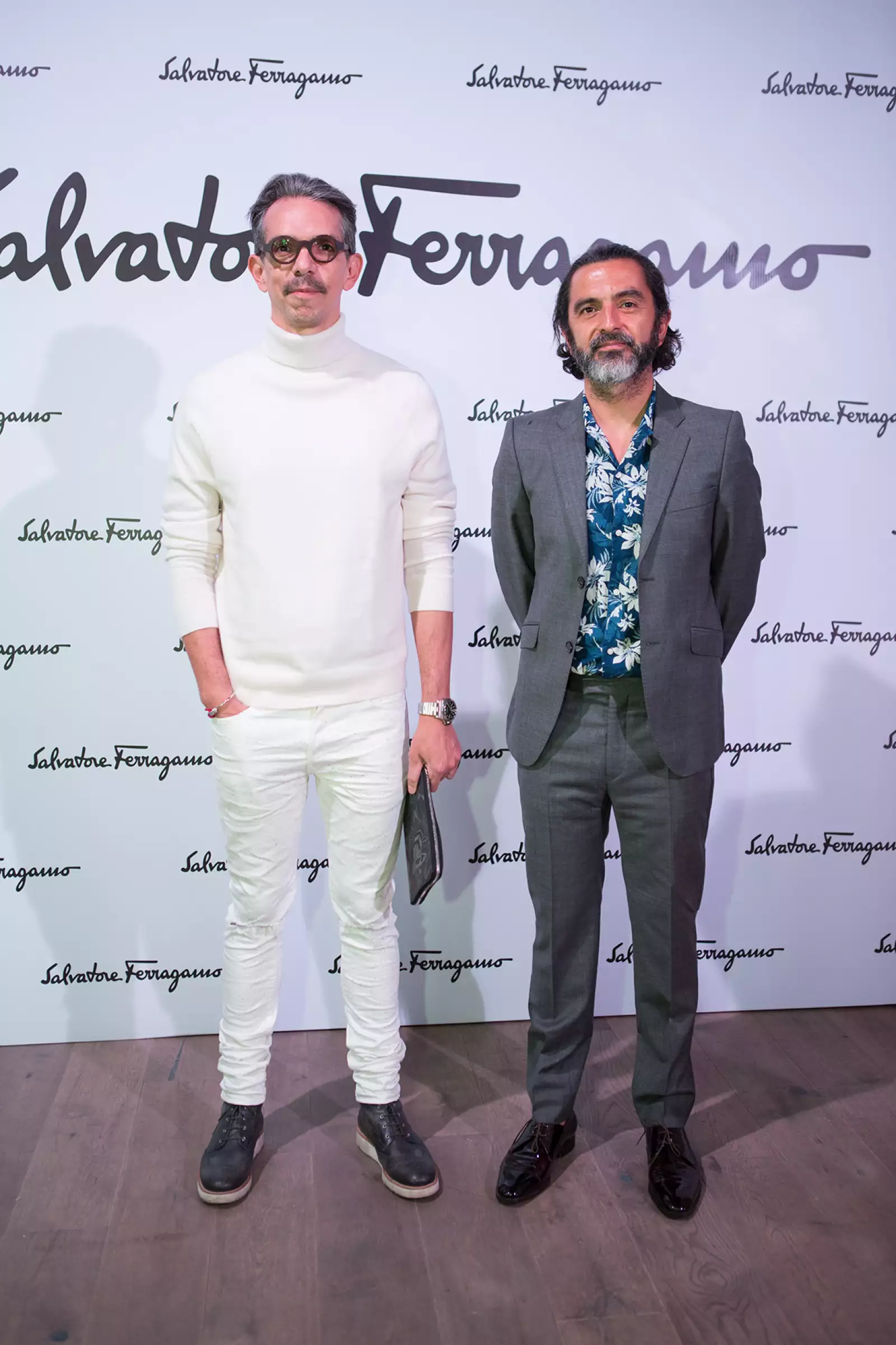 Presentación de la nueva colección de zapatos Ferragamo
