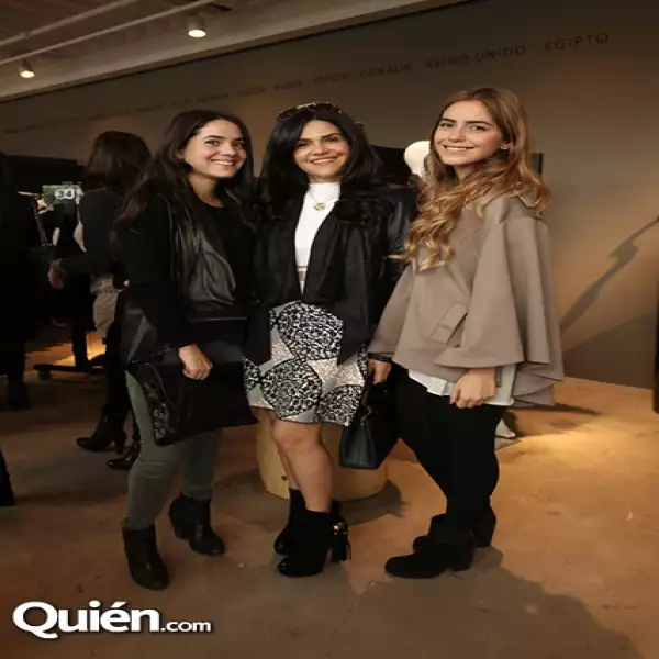 Fernanda Castillo, Alejandra Macías y Mariana Meza