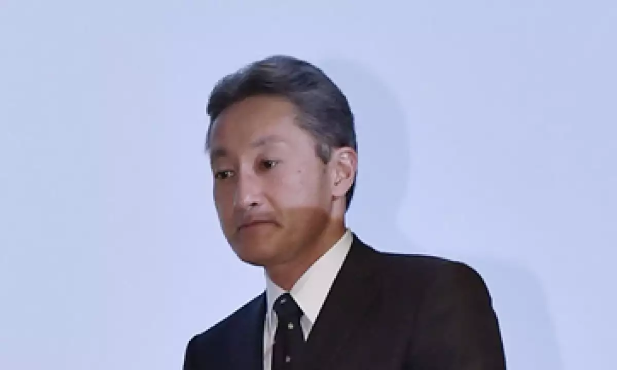El presidente y CEO de Sony, Kazuo Hirai, dijo que este año será de reestructuración en la compañía. (Foto: Reuters)