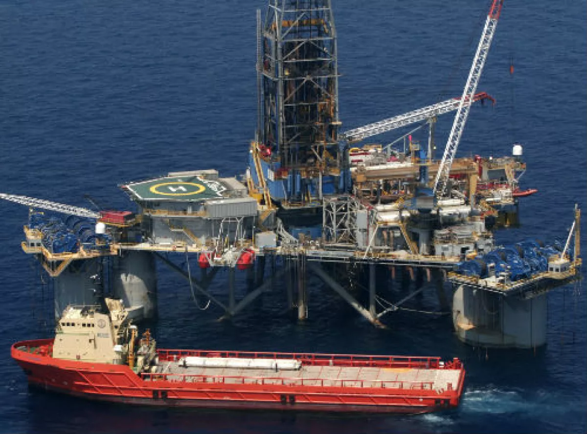 plataforma petrolera del Golfo de M�xico