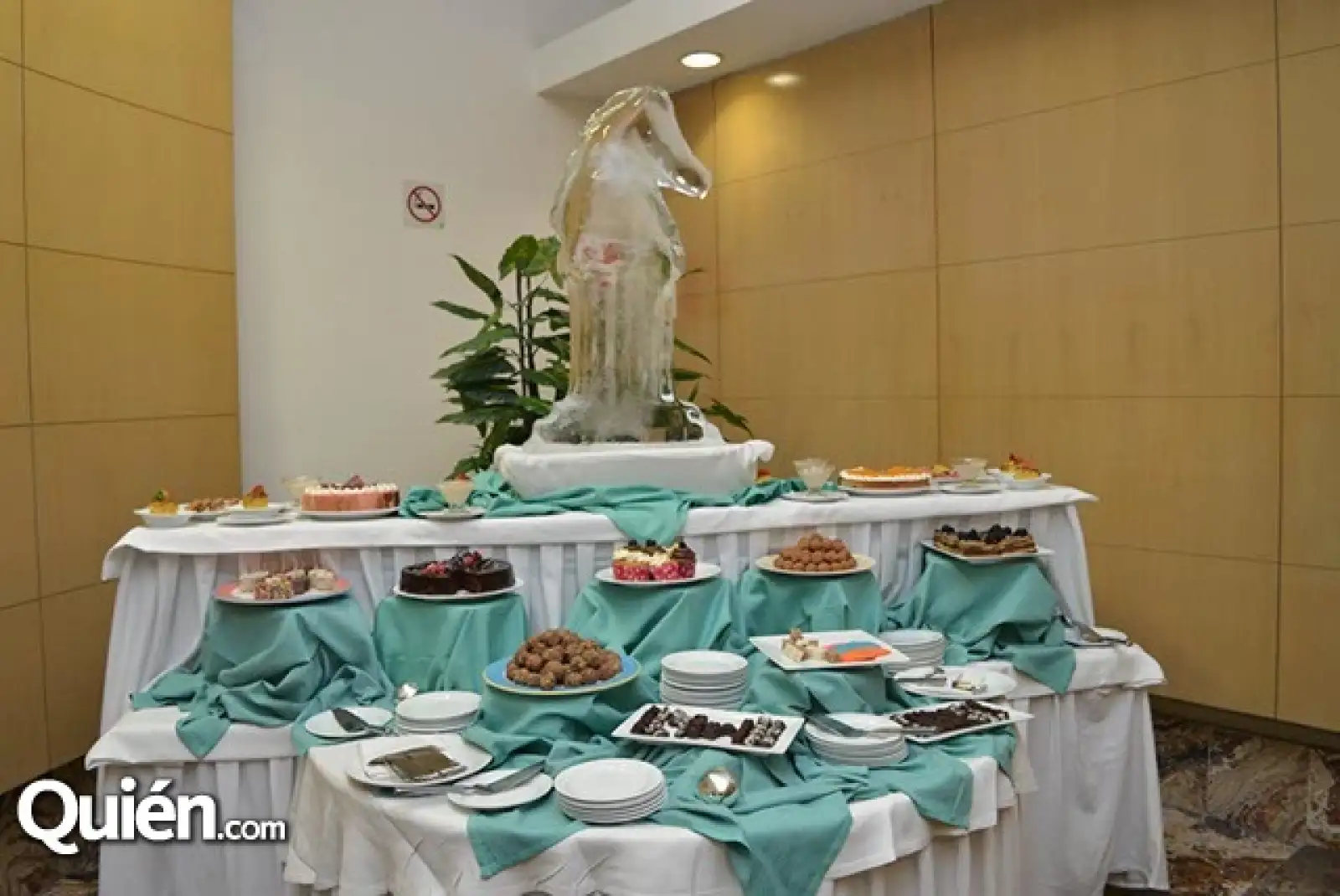 Mesa de postres.