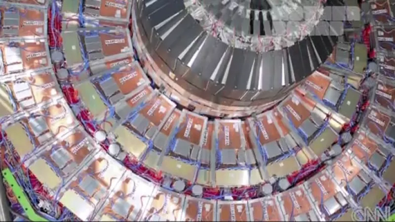 colisionador hadrones protones