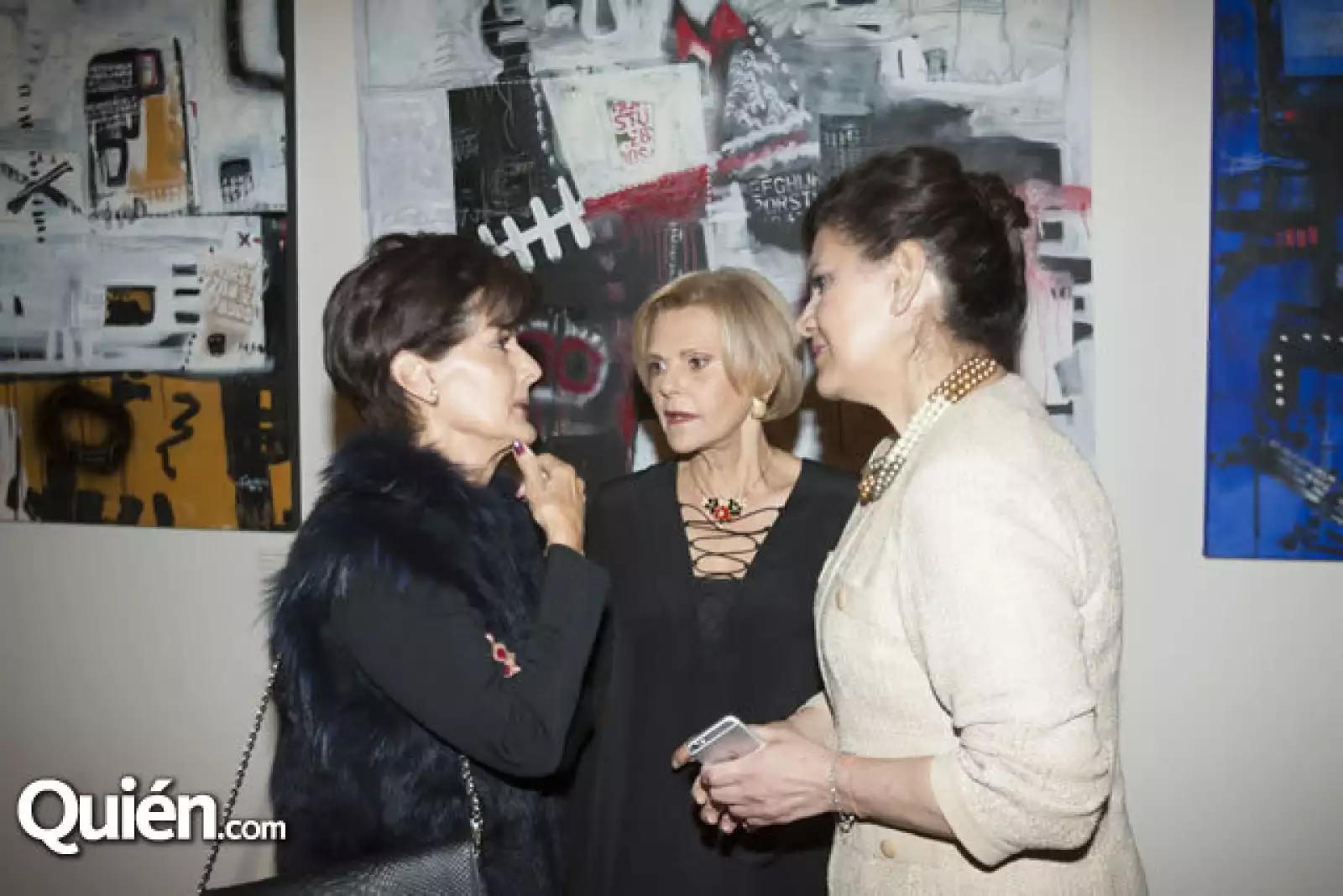Patricia Espinosa, Sara Topelson y María Elena Barrera