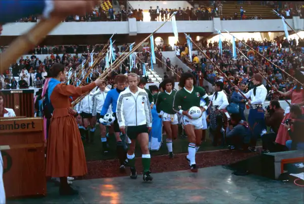 West Germany V Mexico First Round Group Match During The 1978 World Cup