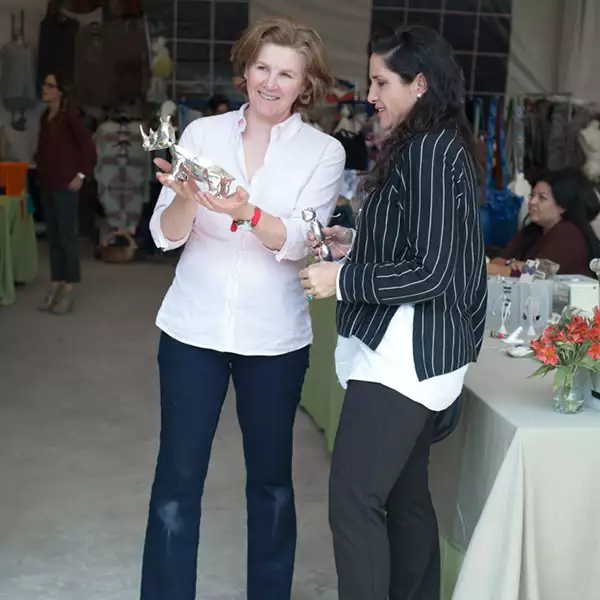 Laura Gómez Urquiza y Sara Miranda