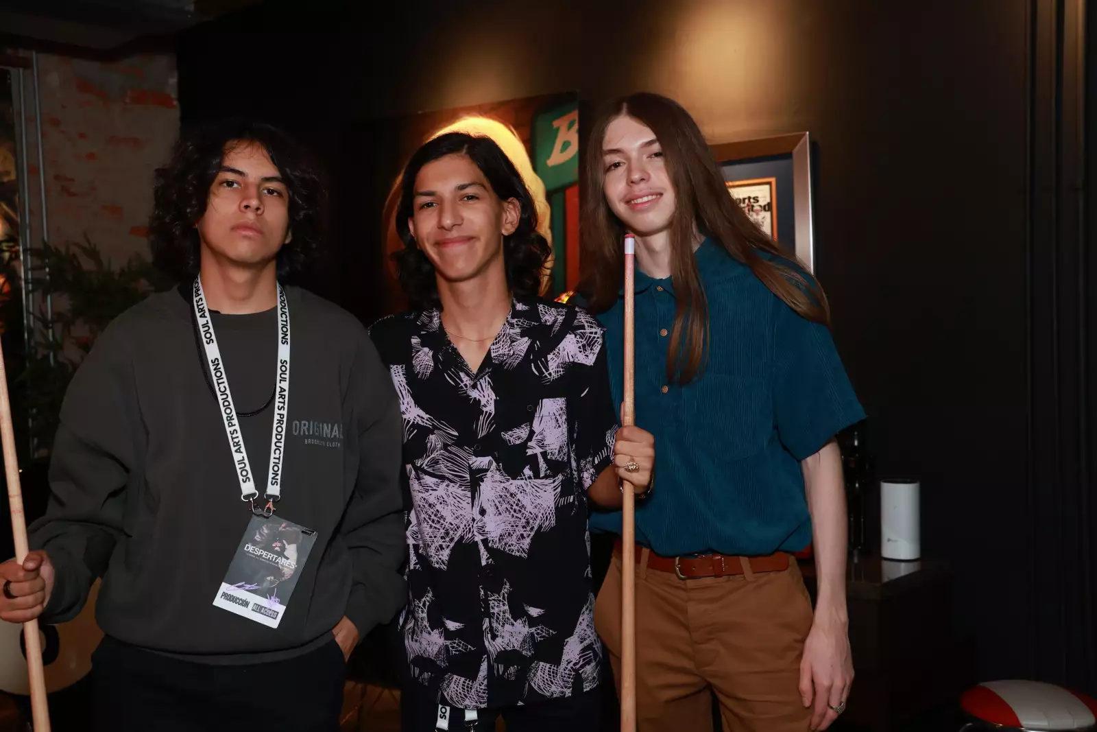 Sam , Lior y Daniel Hernández 