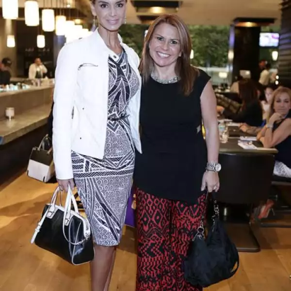 Lupita Jones y Ana Corral.