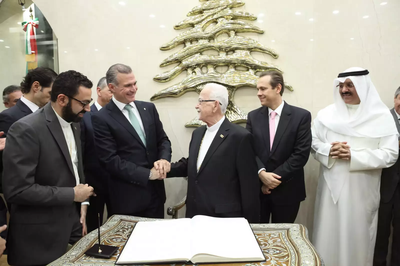 Comida en honor a Antonio Chedraoui Tannous