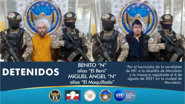 homicidas de candidata en Moroleón