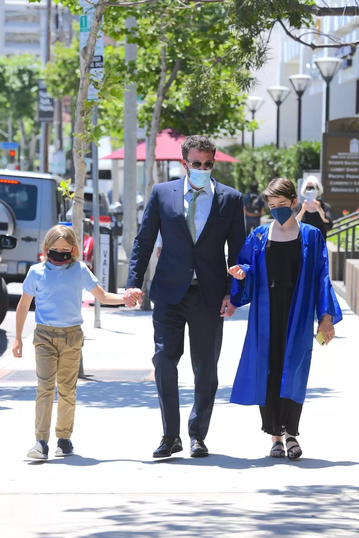 EXC Ben Affleck, Seraphina, Samuel