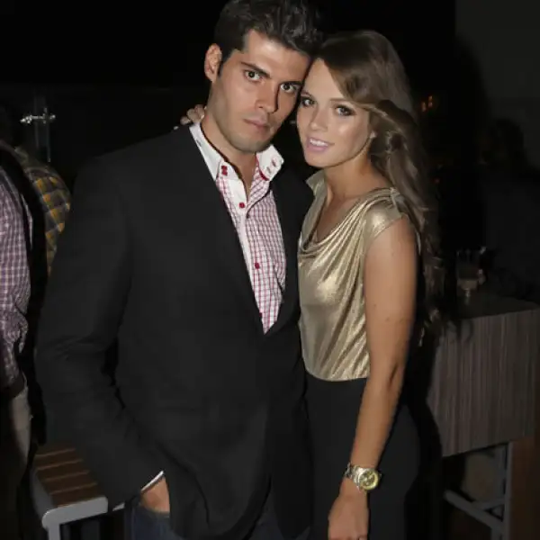 Erick Sandoval y Estefanía Sánchez