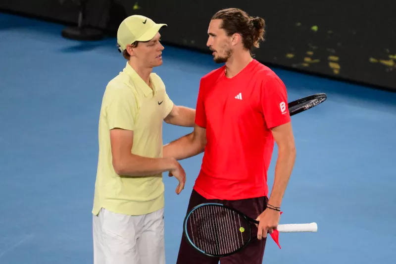 Sinner y Zverev se mantienen en la cima de la ATP tras el Abierto de Australia