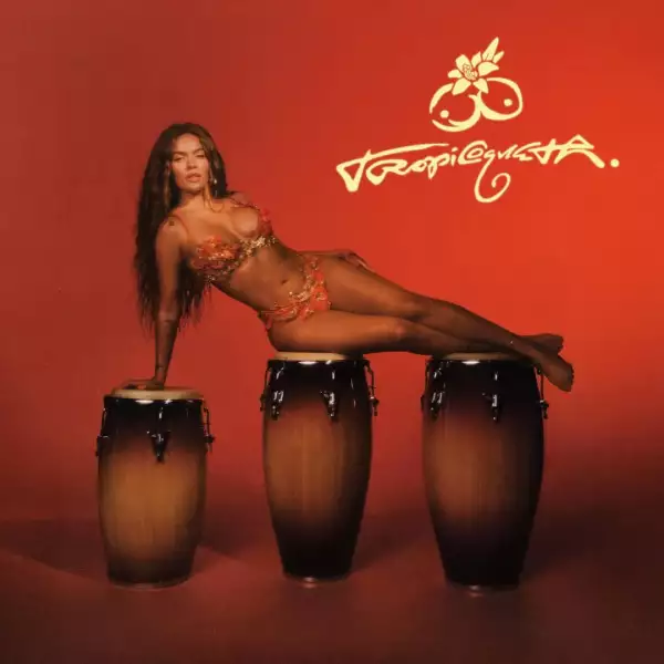 Portada de Tropicoqueta disco de la cantante colombiana Karol G