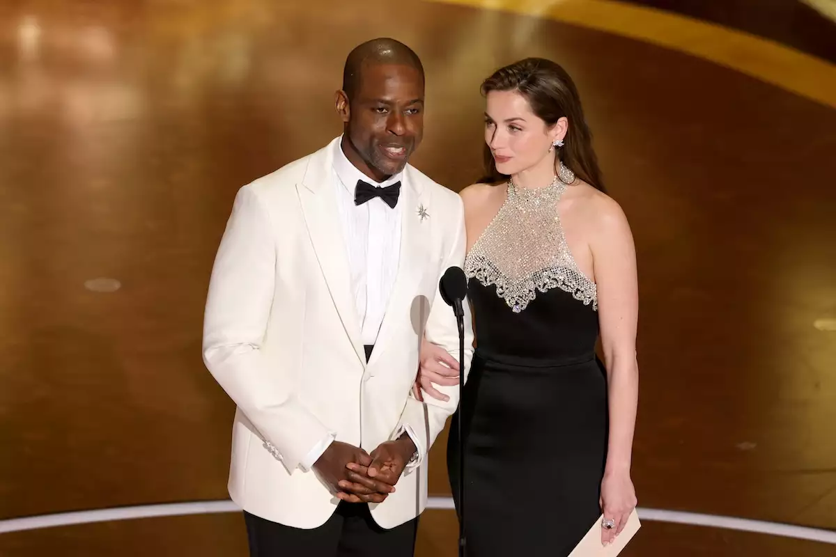 Sterling K. Brown y Ana de Armas en el Oscar