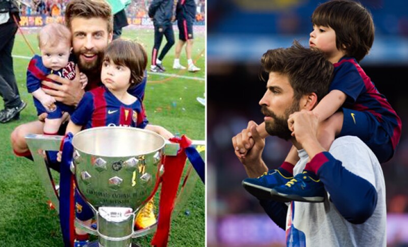 Con las influencias de su padre, Milan debutó como goleador en Camp Nou hace un par de meses.