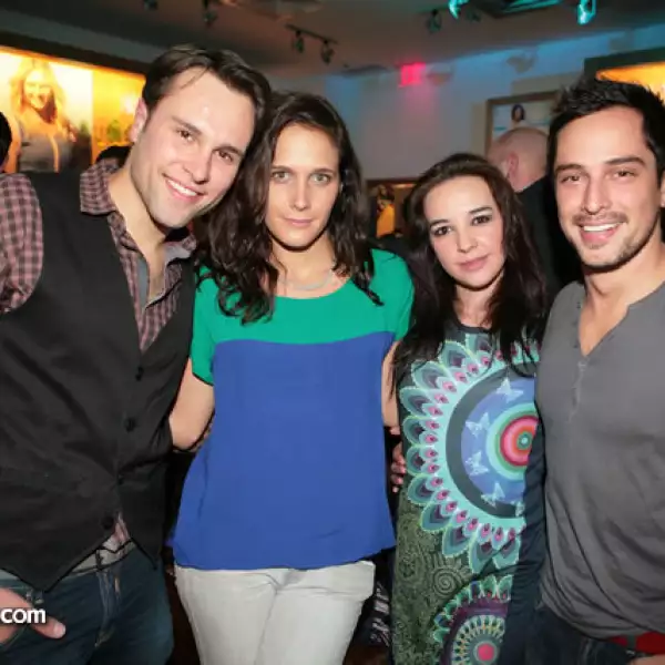 José Ramón Berganza, Camila Selser, Mariana Villalvazo e Ignacio Riva Palacio