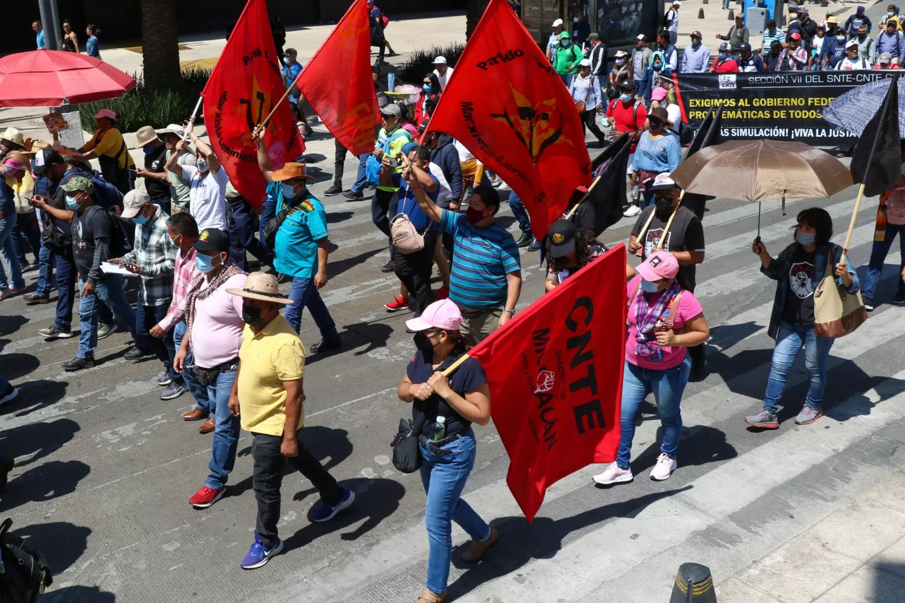 marcha CNTE 5 de diciembre