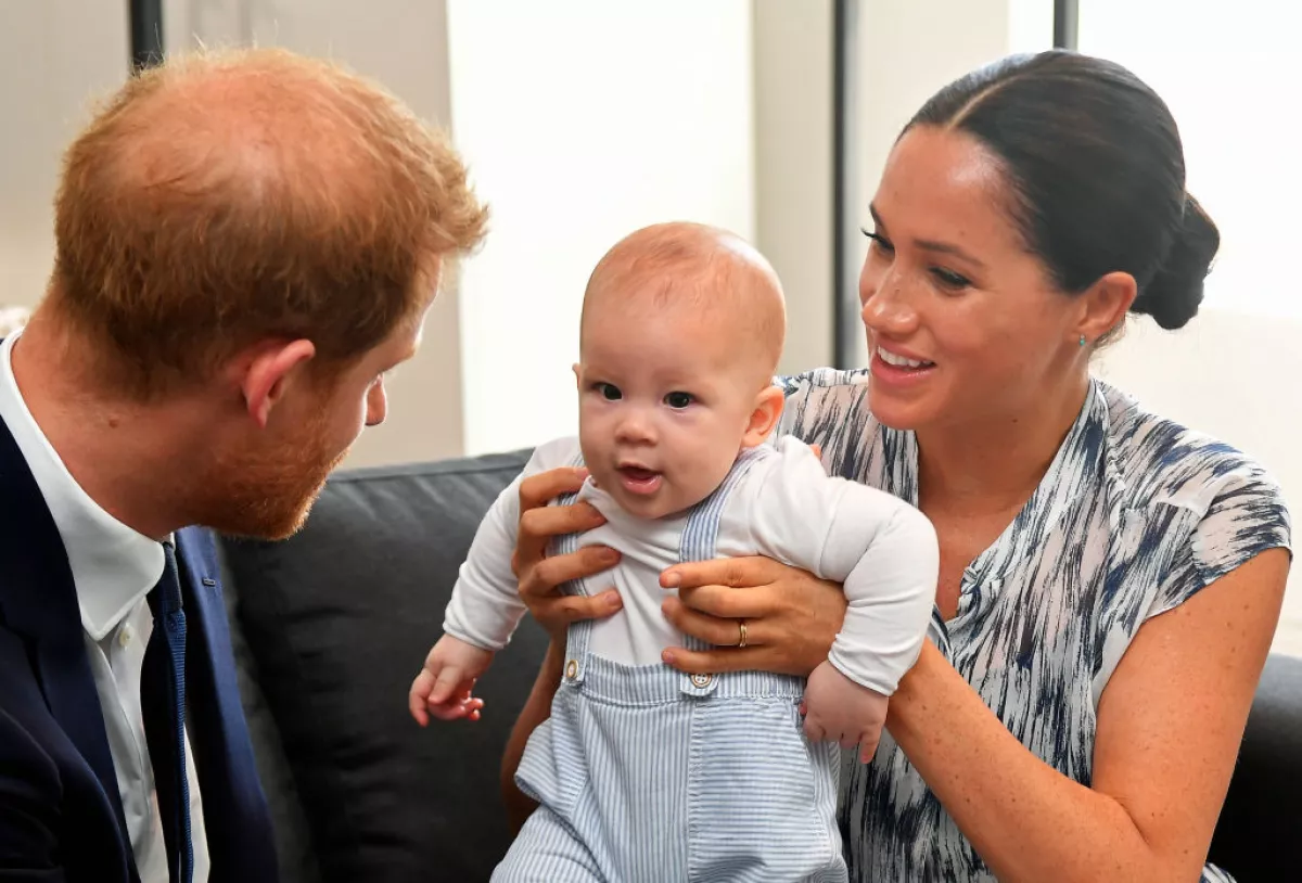 Príncipe Harry, Archie Harrison y Meghan Markle
