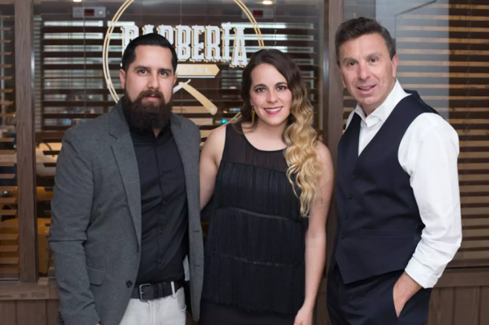 Marco Saldaña, Tamara Carranza y Rafael Micha