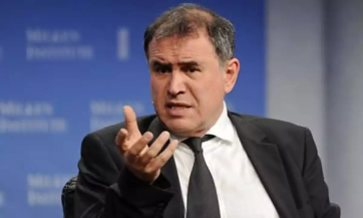 Roubini (en la imagen) dijo que las ganancias corporativas de EU por sí solas no explican el alza en el mercado de valores. (Foto: Reuters)