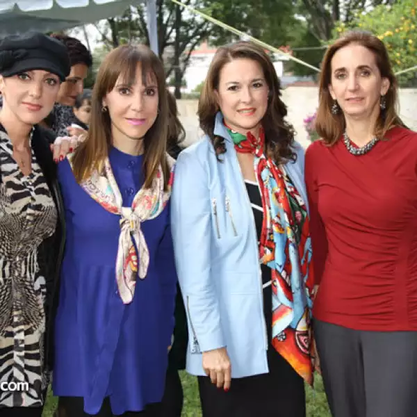 Gladys Issa, Celia Alzaga, Gely Pardo y Sofía Aldrete