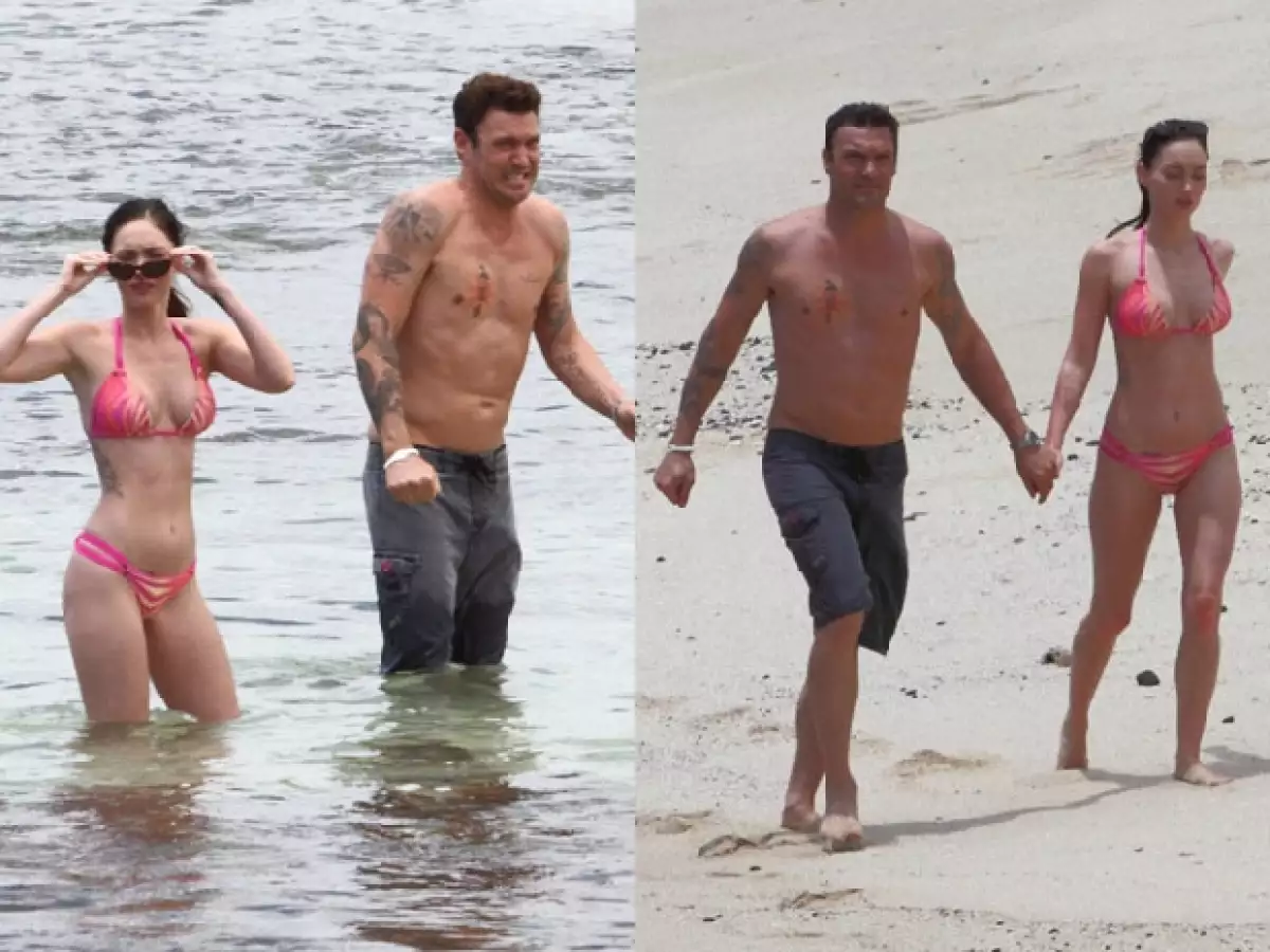 La pareja se escapó a Hawai para celebrar su primer año de casados.