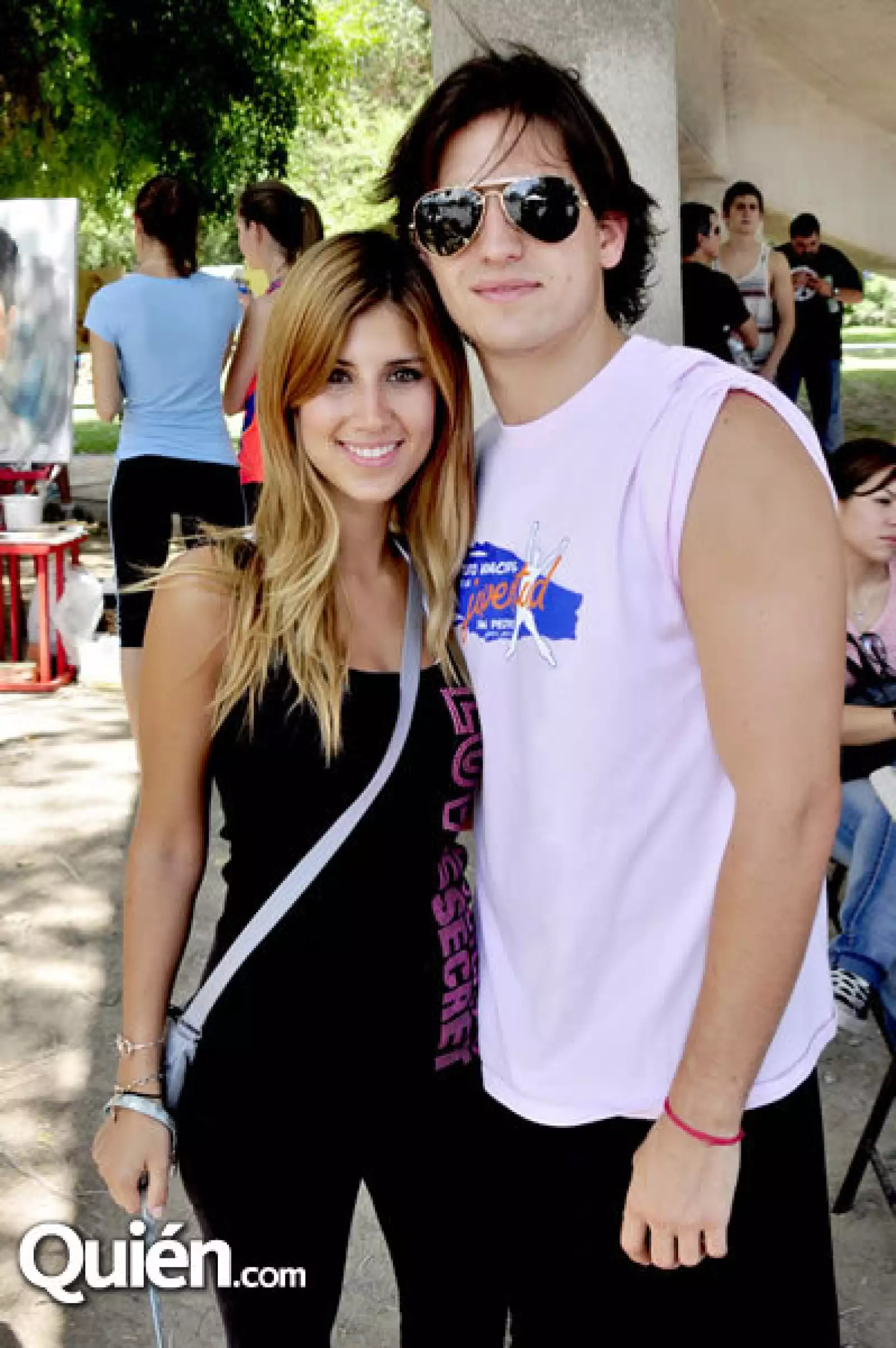 Claudia Sada y Eric Elizondo