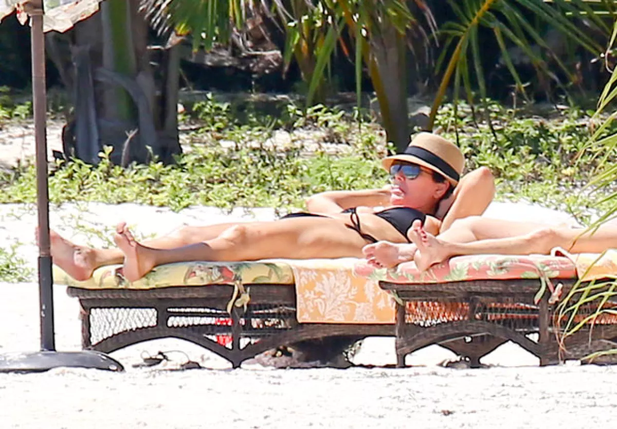 Con una ajetreada vida, Kris Jenner parece estar disfrutando de sus vacaciones en México.