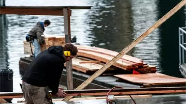 Trabajo en astillero