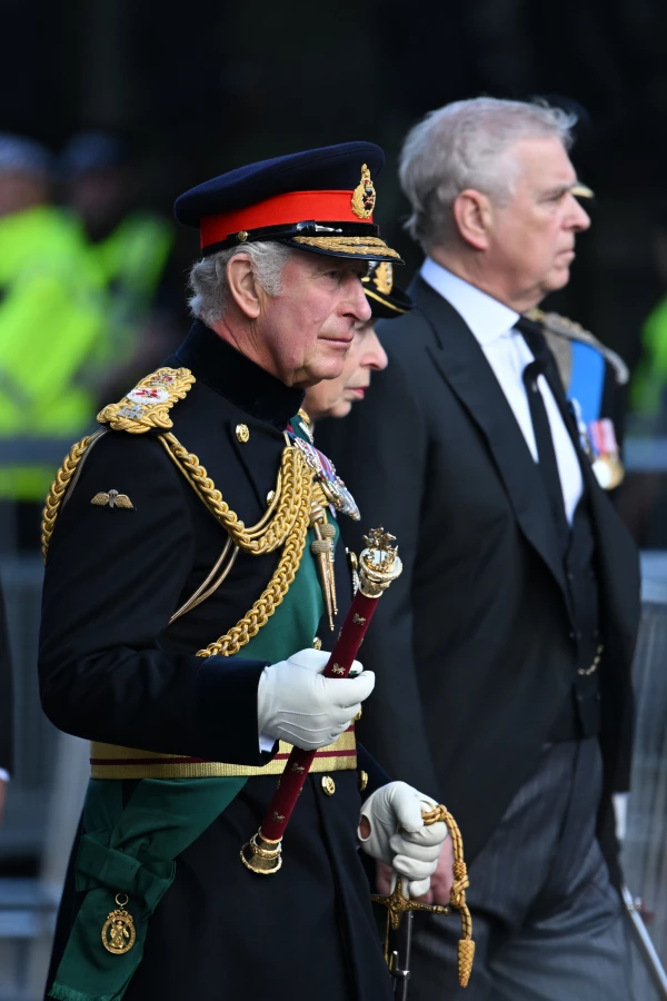 Procession Of Her Majesty The Queen Elizabeth II's Coffin To St Giles Cathedral