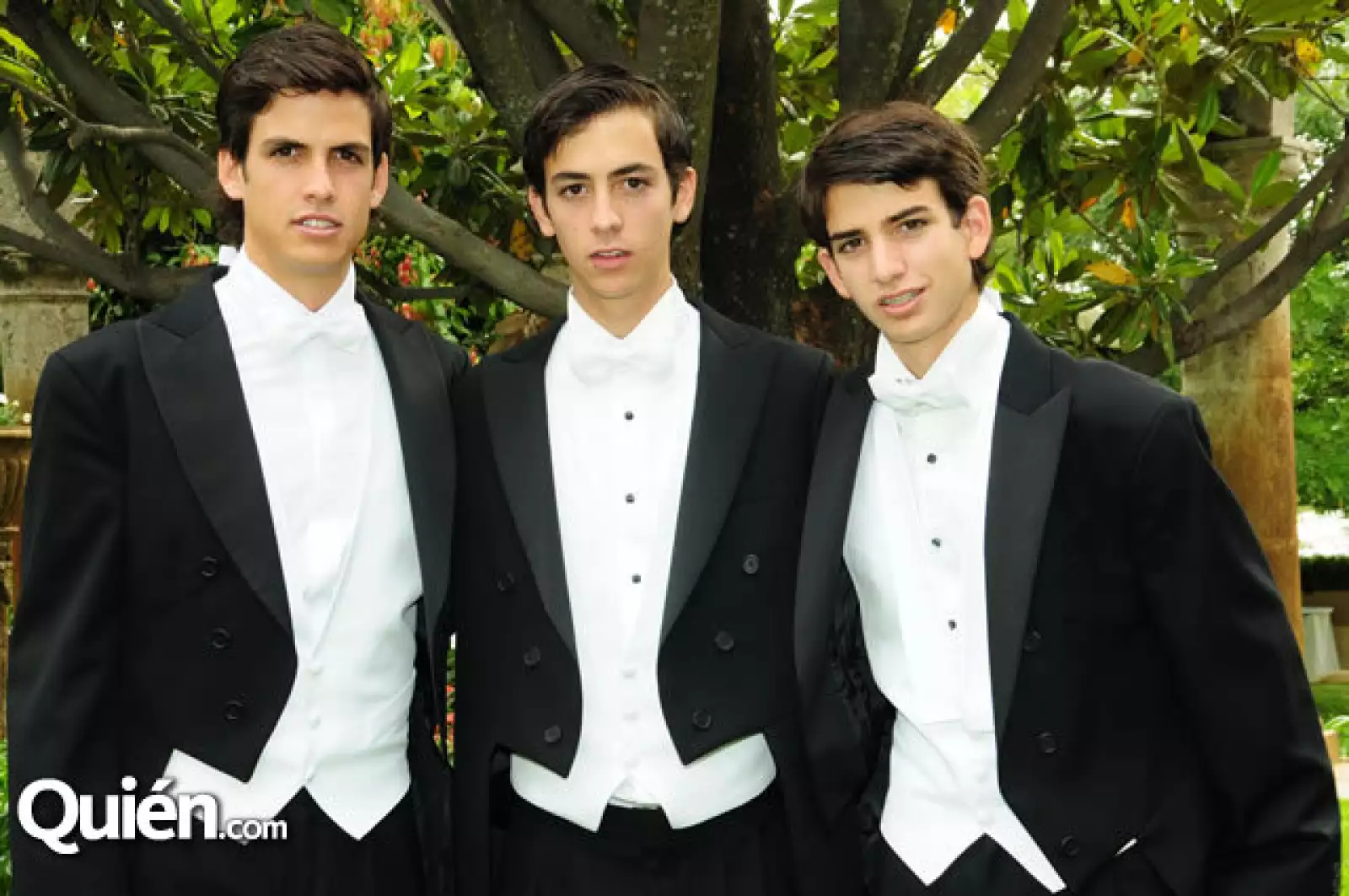 Juan Carlos, Jorge y Alejandro Martín del Campo