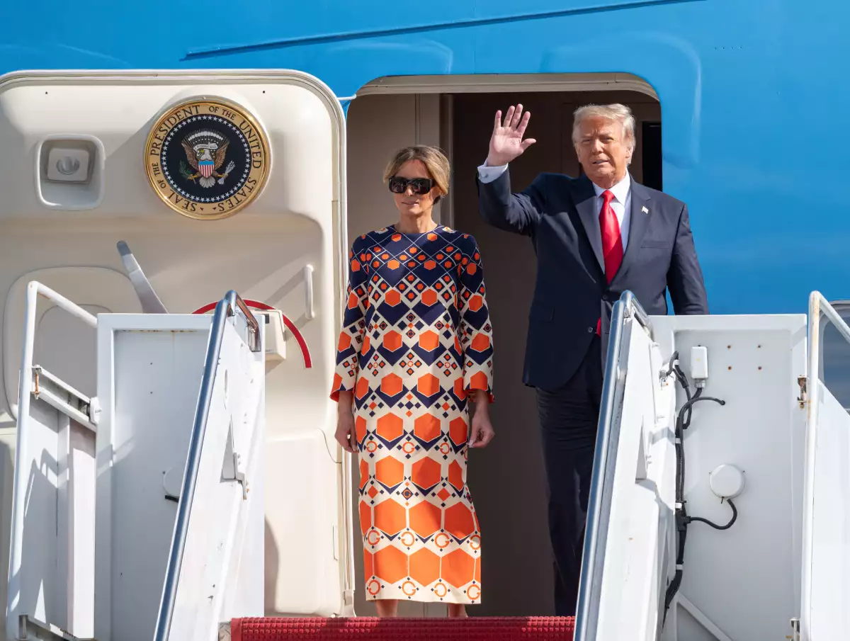 Melania y Donald Trump