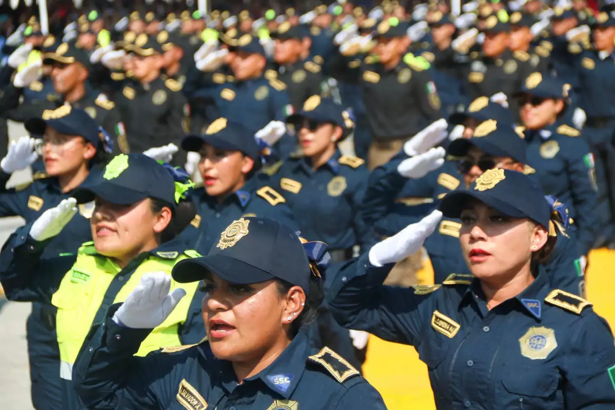 Graduación de Policías de la CDMX