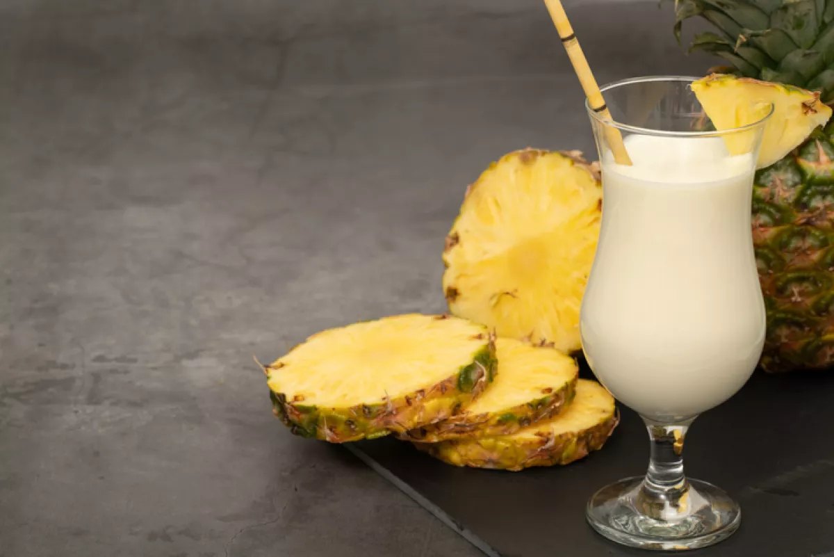 La clásica piña colada 

