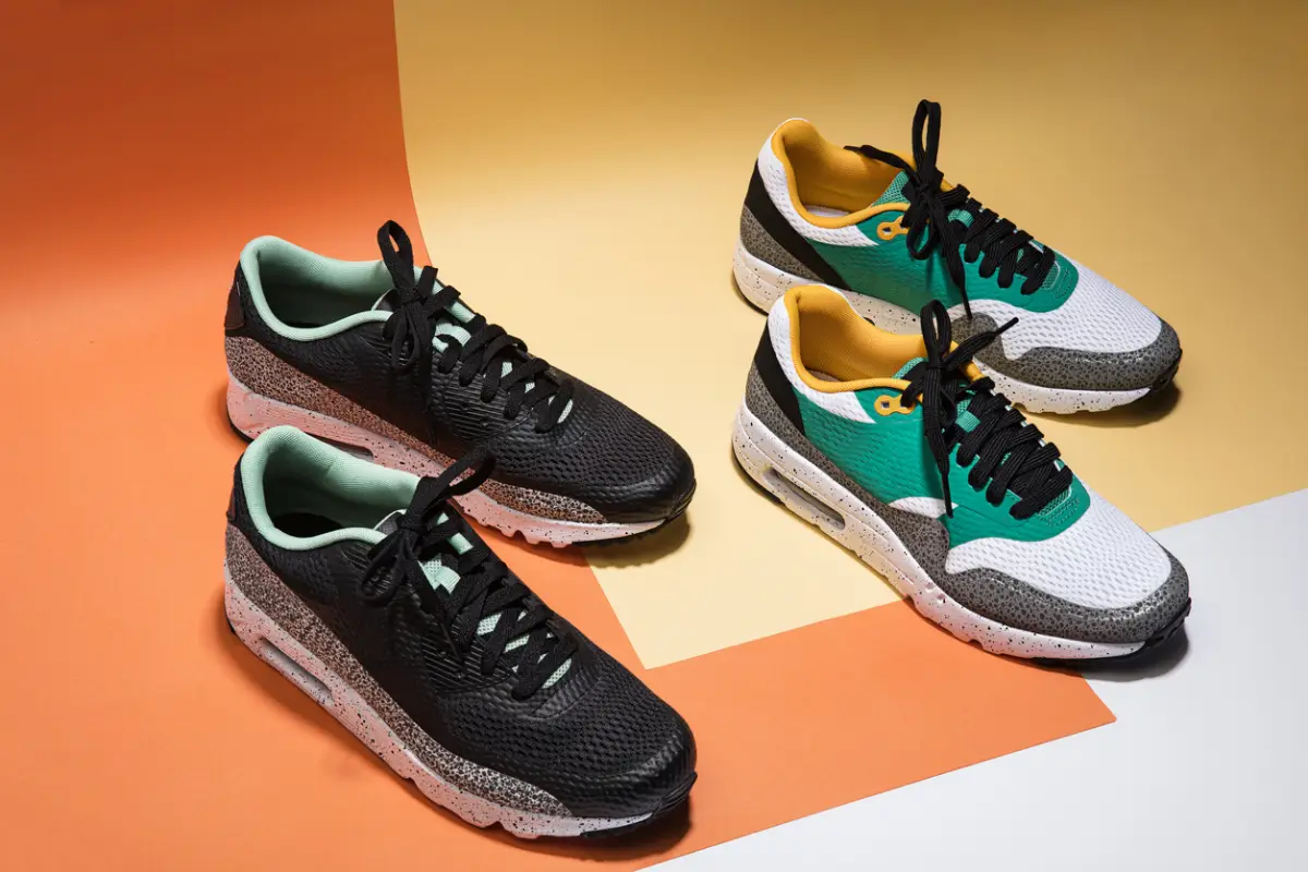 Dos pares de sneakers; toma en cuenta estos consejos sobre cómo cuidarlos
