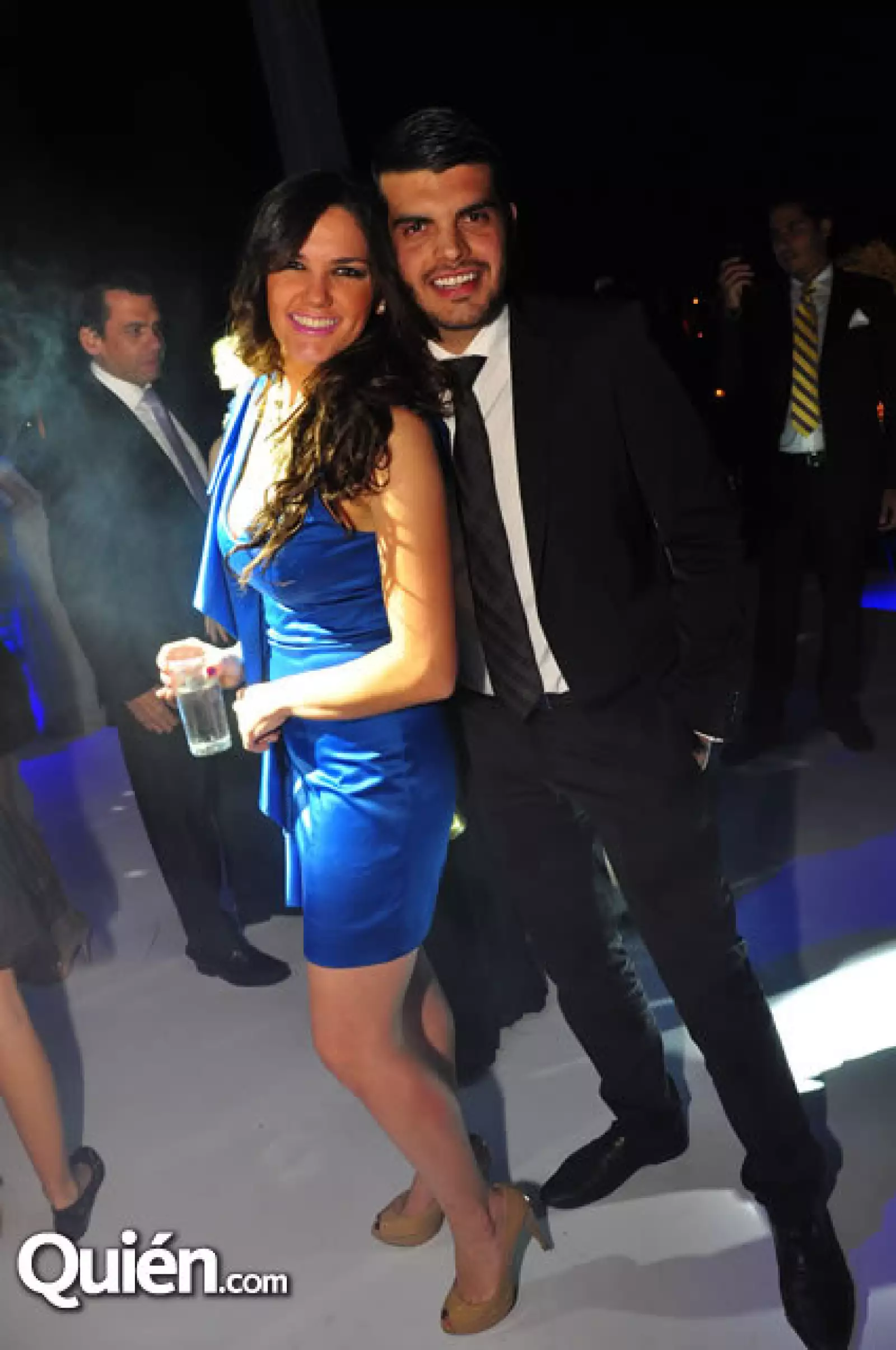 Michelle Vizcaíno y Carlos Sánchez