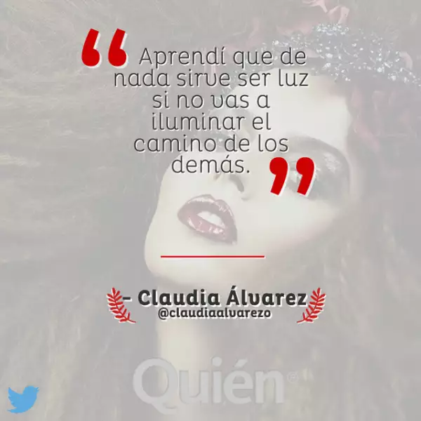 Claudia Álvarez: