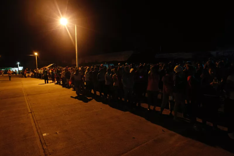 Caravanas migrantes