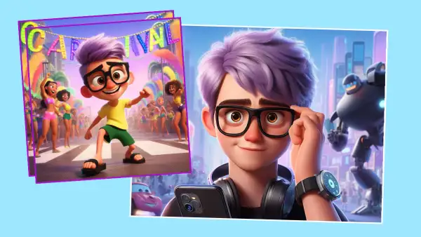 Cómo hacer tu póster inspirado en Disney Pixar con Inteligencia Artificial